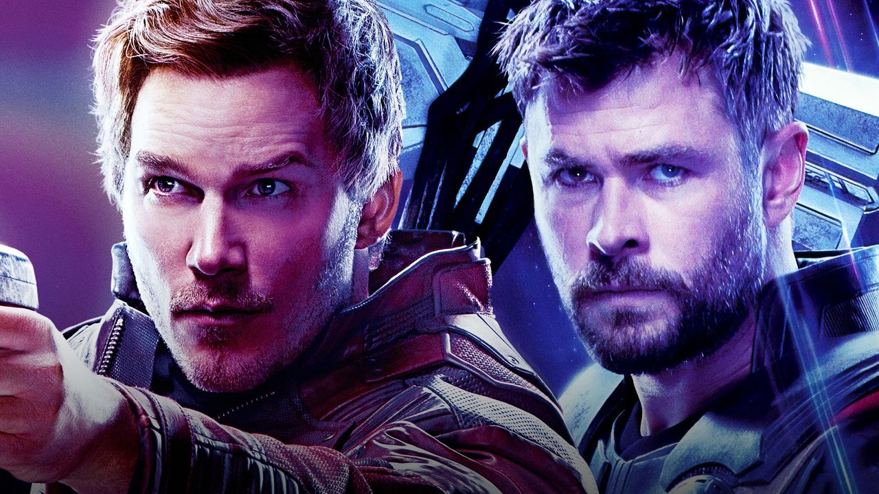 CHRIS HEMSWORTH i CHRIS PRATT na zdjęciach z planu THOR: LOVE AND THUNDER