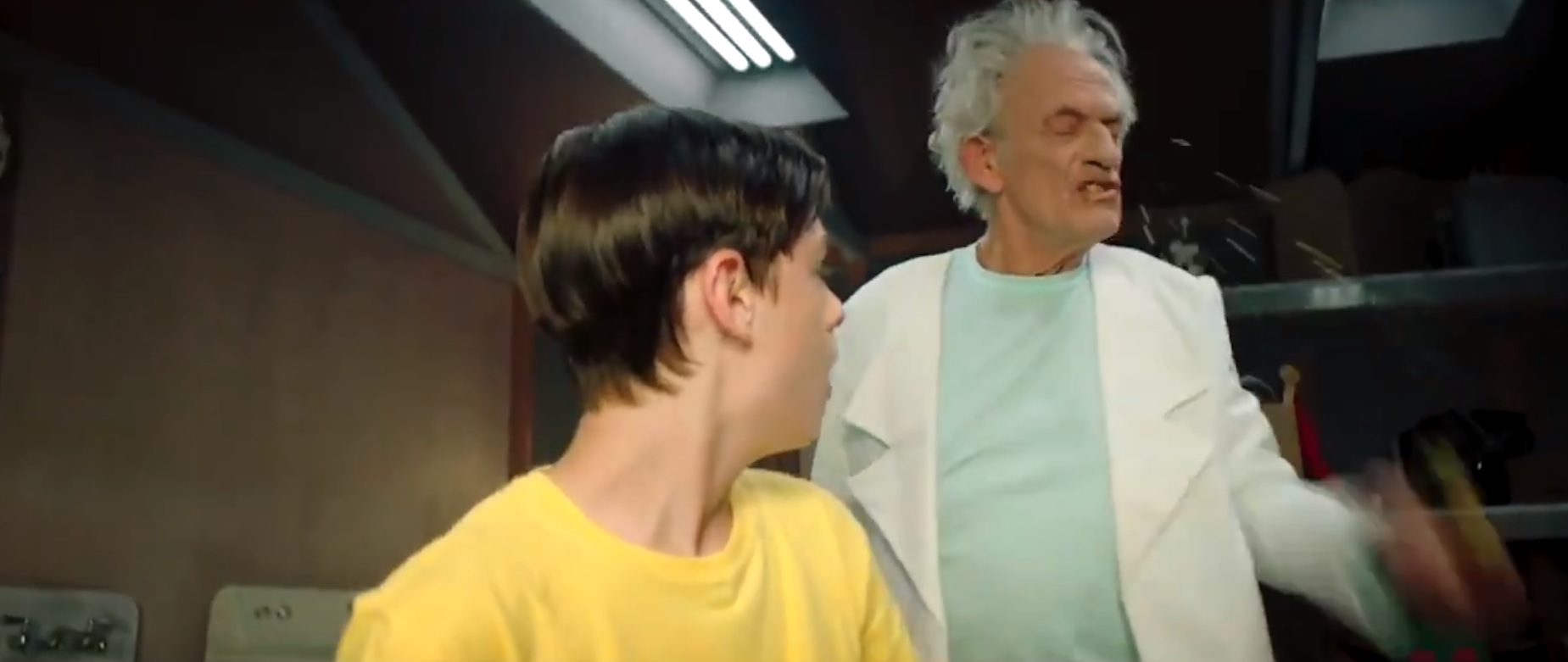 Christopher Lloyd i Jaeden Martell jako RICK I MORTY w kolejnym spocie promującym serial