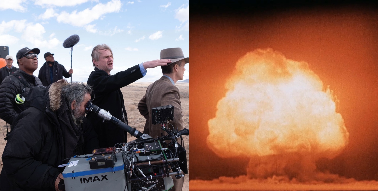 Christopher Nolan nakręcił scenę wybuchu bomby atomowej w OPPENHEIMERZE bez użycia CGI
