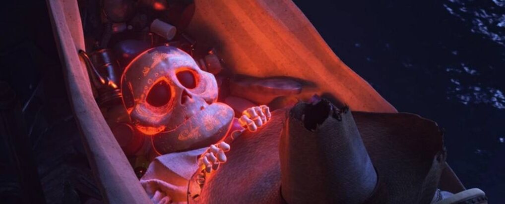 Screen z filmu "Coco".