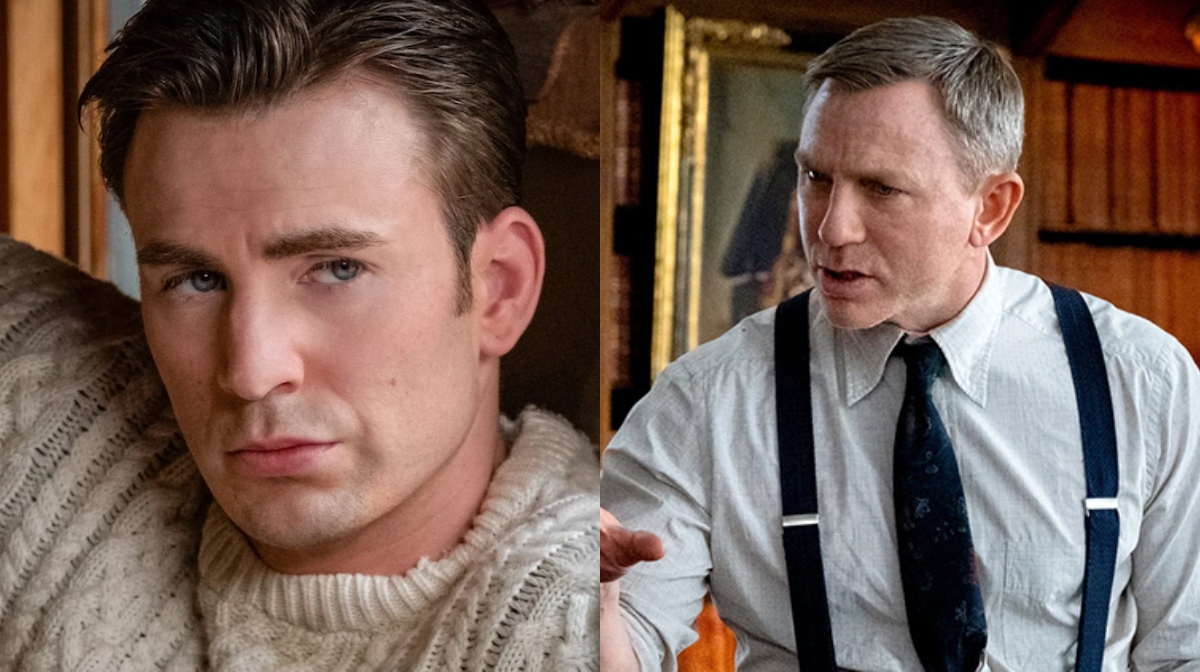 DANIEL CRAIG nie rozumie fenomenu swetra Chrisa Evansa z "Na noże". "On po prostu nosi sweter"