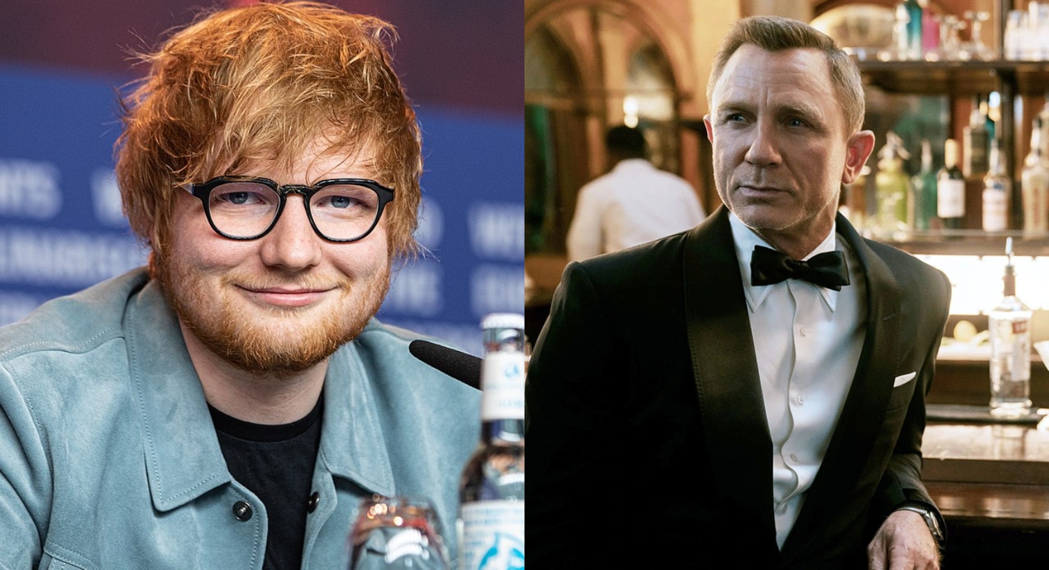 ED SHEERAN był "o włos łonowy komara" od napisania piosenki do NIE CZAS UMIERAĆ