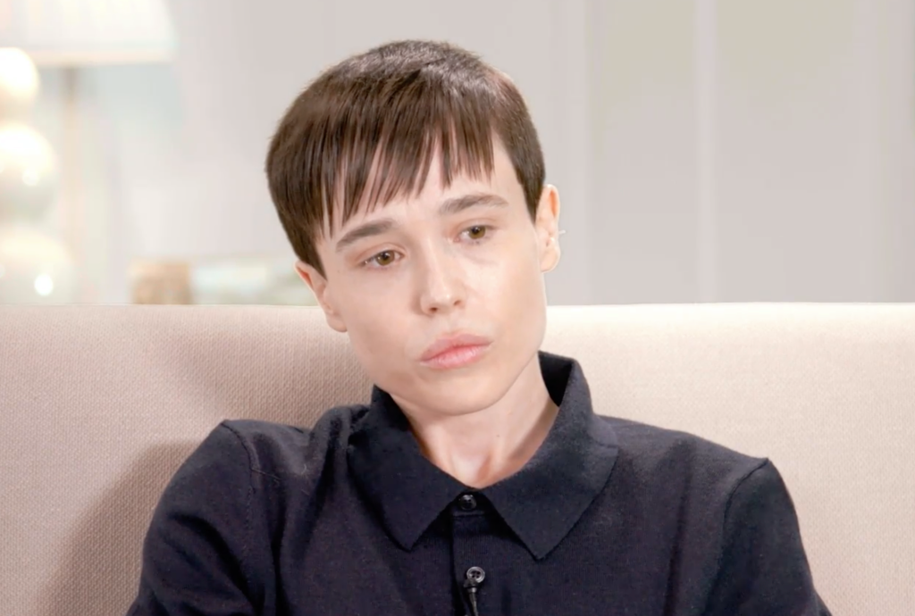 ELLIOT PAGE usłyszał kiedyś od znanego aktora: "Wyru**am cię i zobaczysz, że nie jesteś lesbijką"