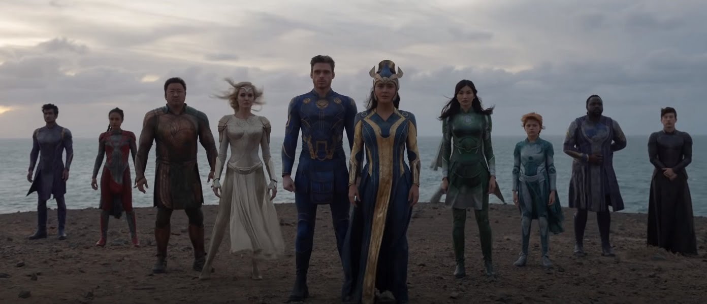 ETERNALS. Marvel pokazał pierwszy zwiastun widowiska