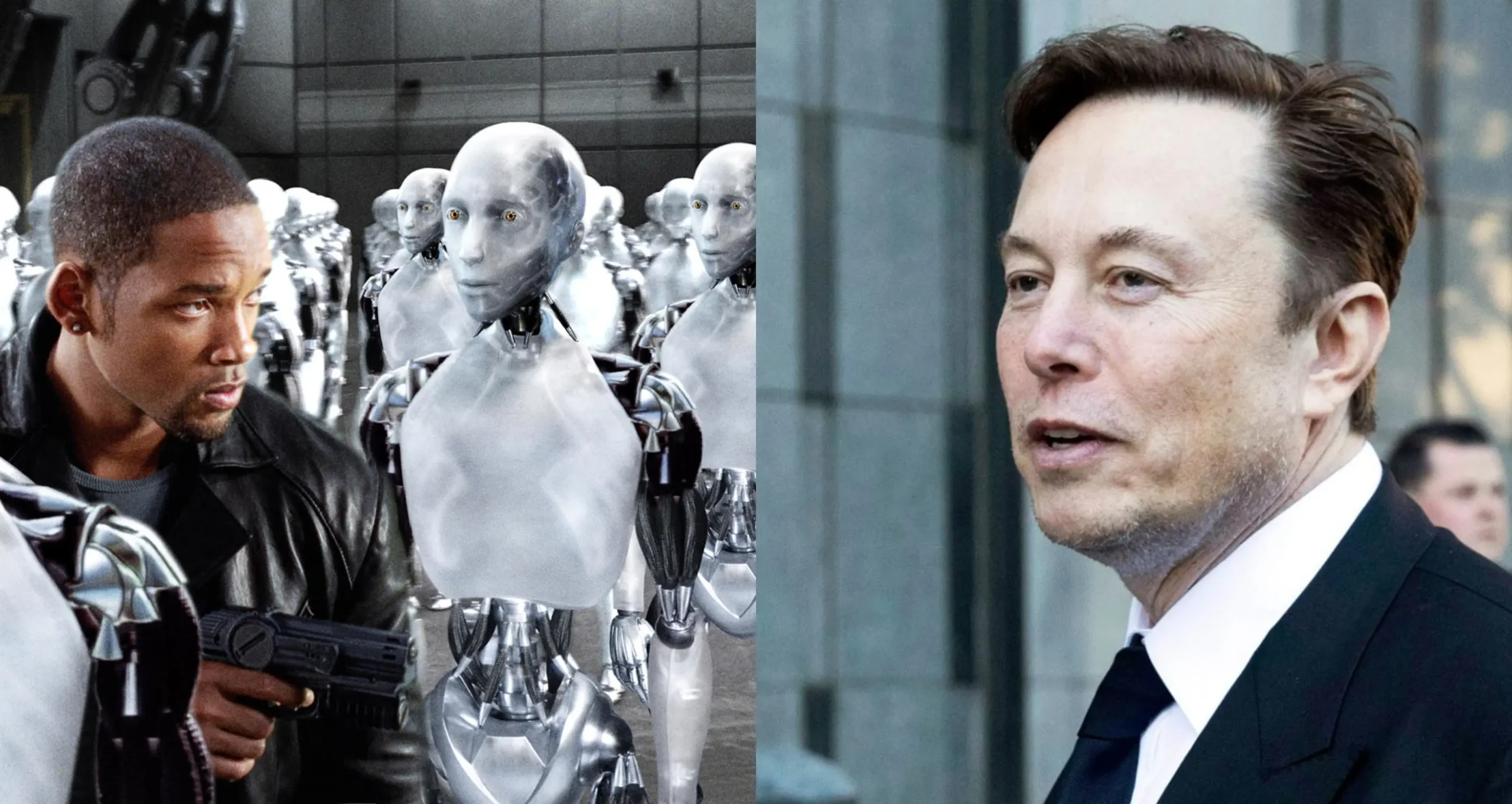 Elon Musk skopiował projekty maszyn z filmu science fiction "Ja, robot"? Reżyser zabrał głos
