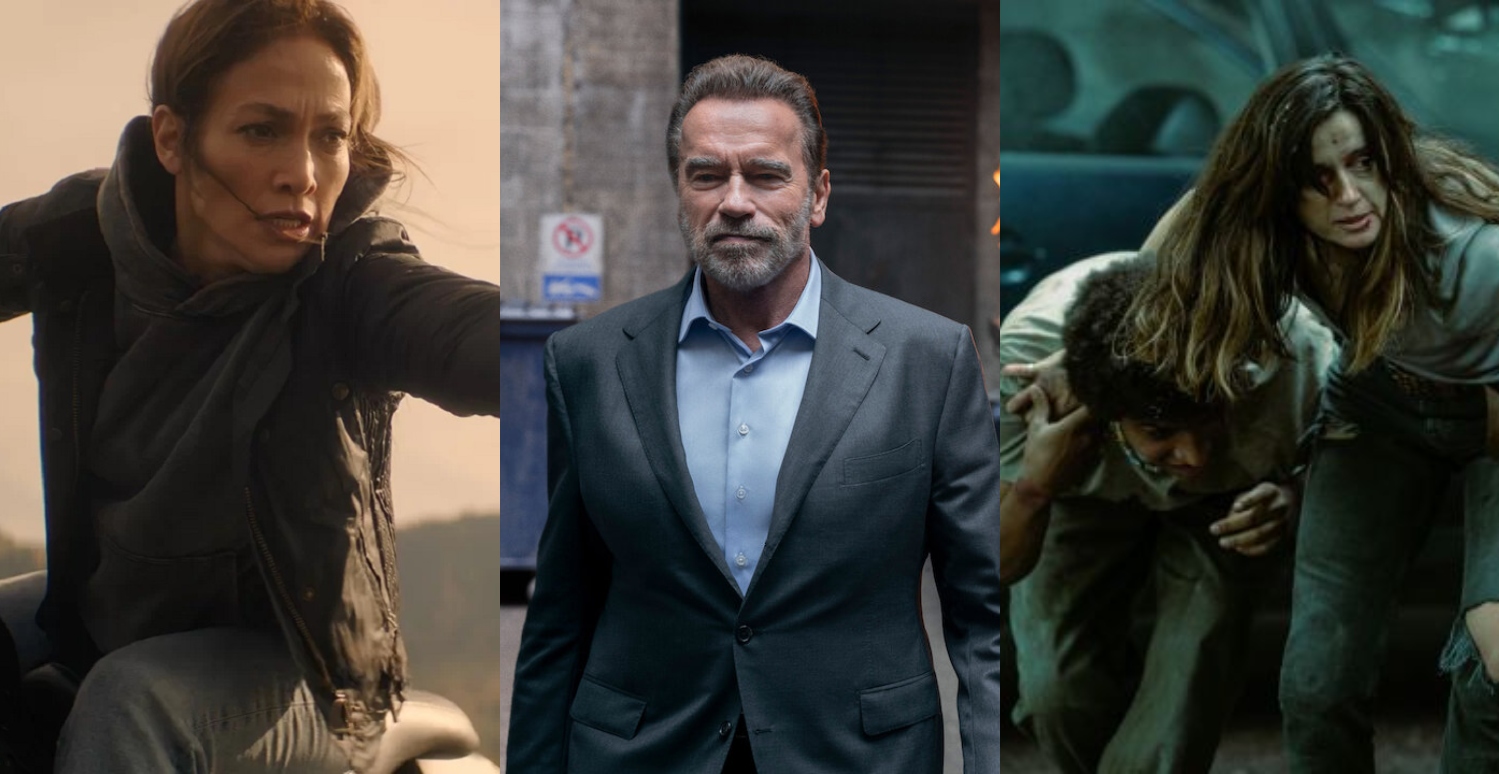 Filmy i seriale w maju na NETFLIXIE. Produkcje z Lopez, Schwarzeneggerem i polski film akcji