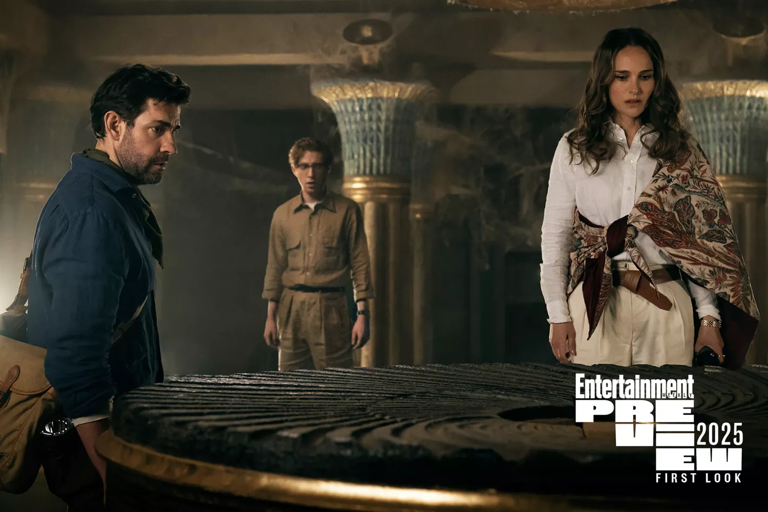 Guy Ritchie nakręcił film przygodowy z Natalie Portman i Johnem Krasinskim. Pierwsze zdjęcia z "Fountain of Youth"