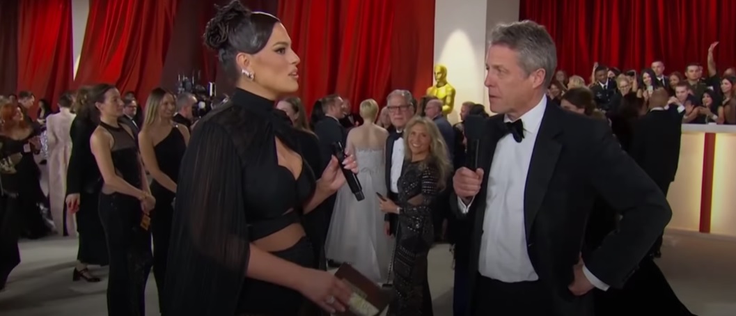 HUGH GRANT udzielił niezręcznego wywiadu przed Oscarami. Zobaczcie jego rozmowę z prezenterką