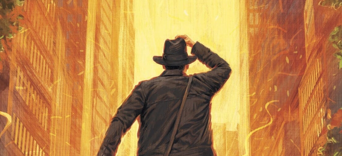 Harrison Ford jako INDIANA JONES na zdjęciu i okładkach promujących piątą część serii