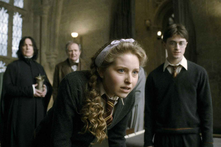 JESSIE CAVE z serii HARRY POTTER czuła się na planie "okropnie" po przybraniu na wadze. "Jak inny gatunek"
