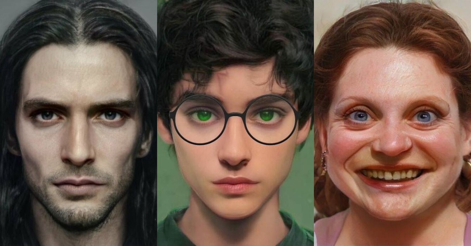 Jak NAPRAWDĘ powinni wyglądać bohaterowie serii HARRY POTTER? Galeria ilustracji