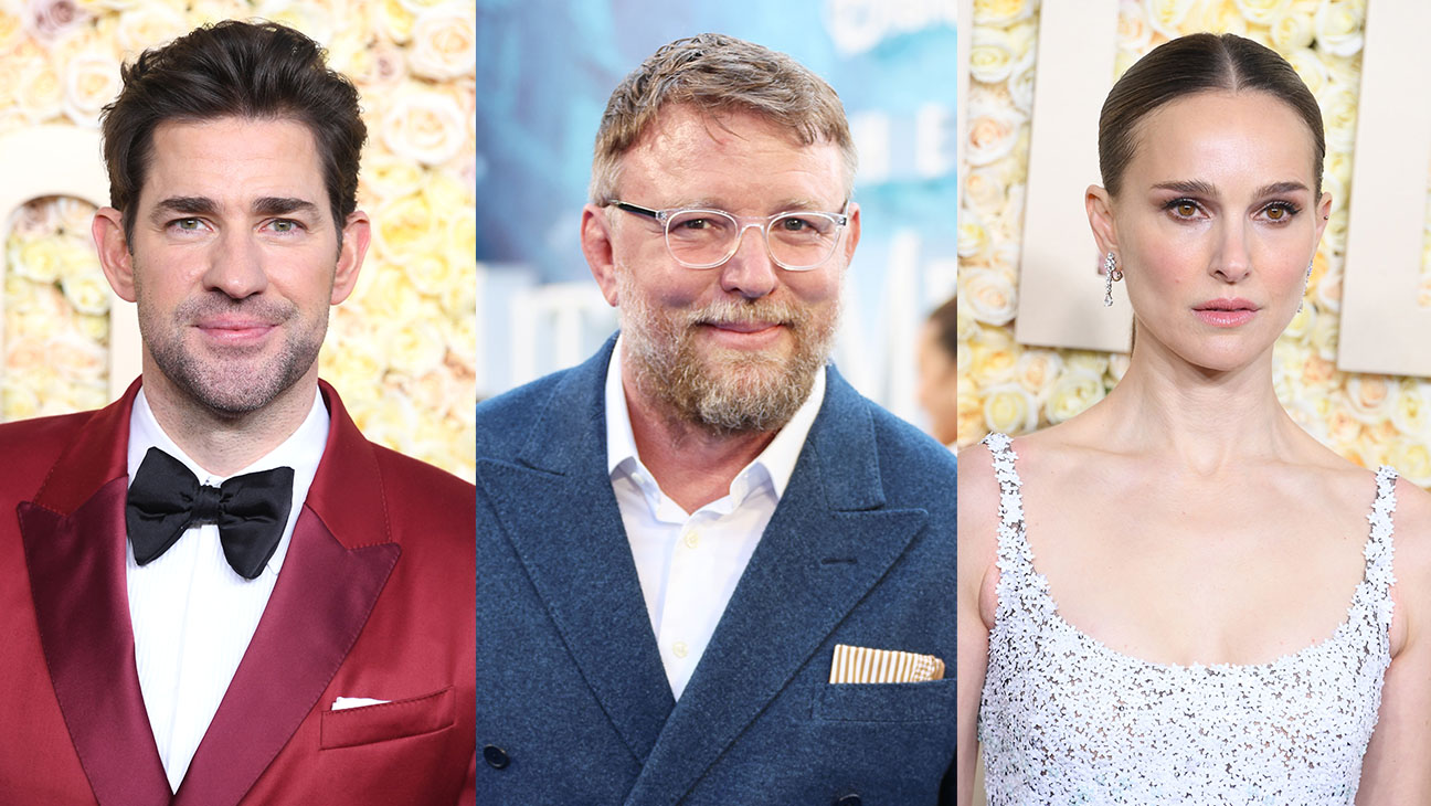 John Krasinski, Guy Ritchie and Natalie Portman