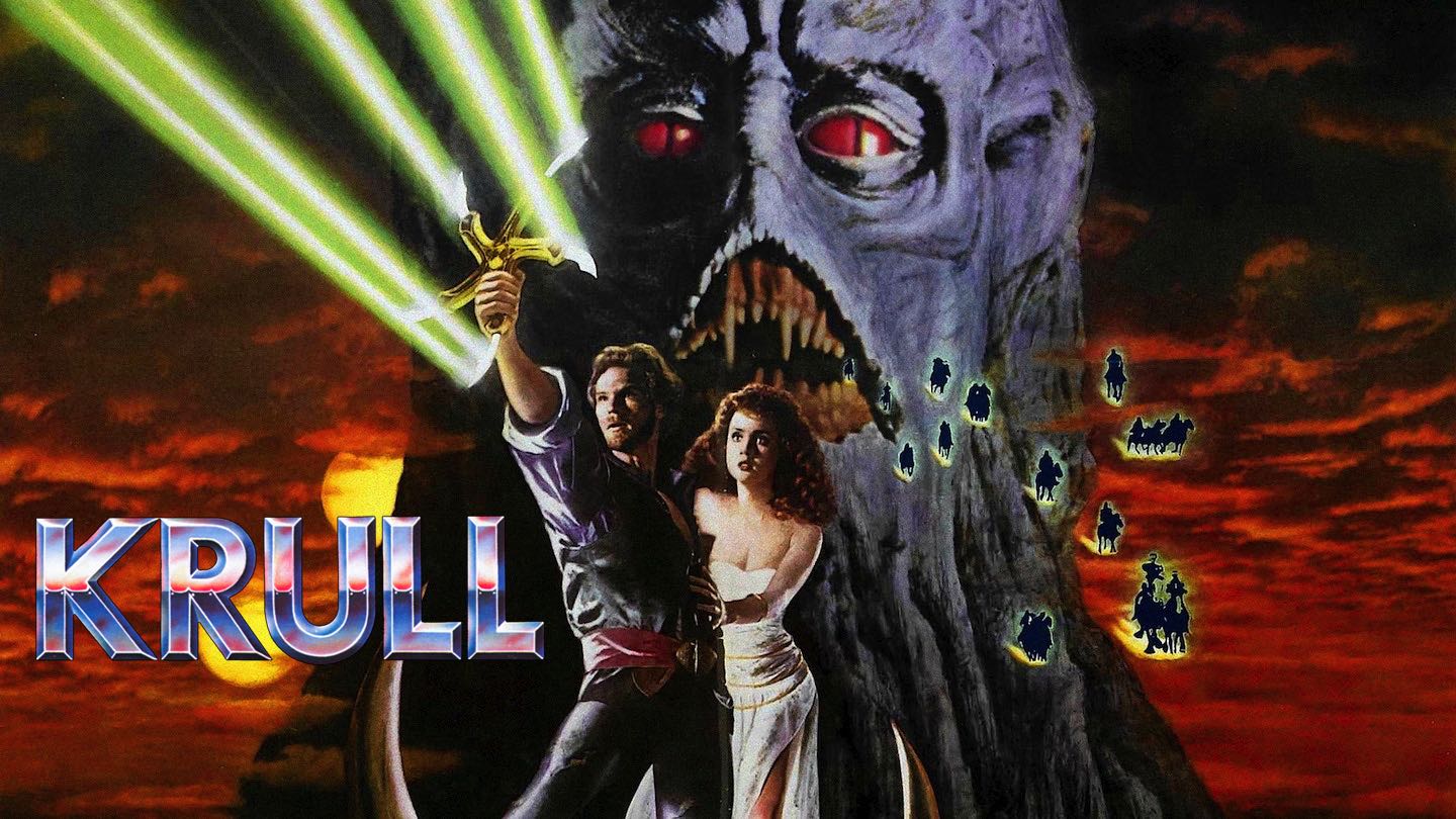 KRULL. Miodne, oldskulowe science fiction