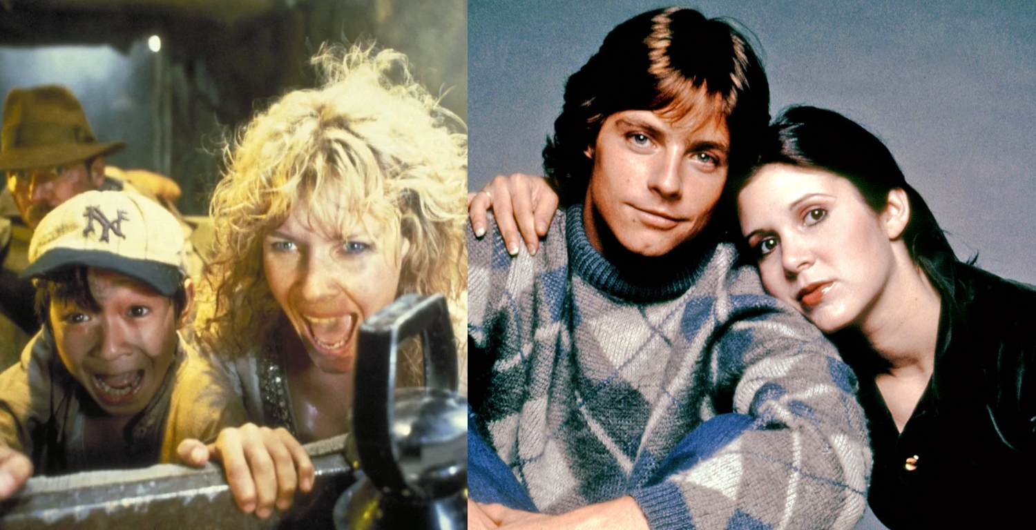 Ke Huy Quan wspomina odwiedziny Marka Hamilla i Carrie Fisher na planie "Indiany Jonesa i Świątyni Zagłady"