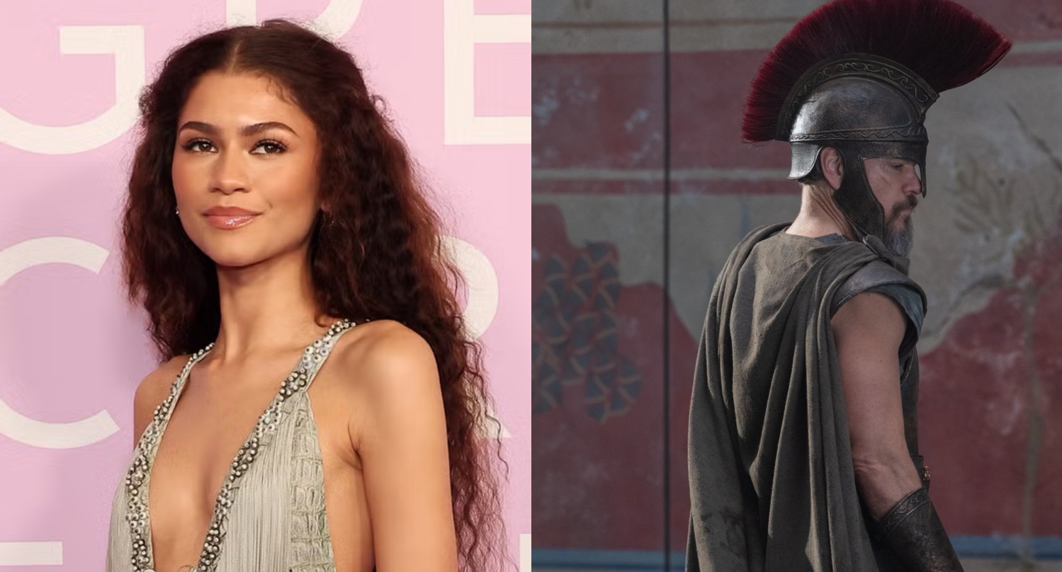 Kolejne zdjęcia z planu "The Odyssey" Nolana. Na nich Zendaya i Matt Damon