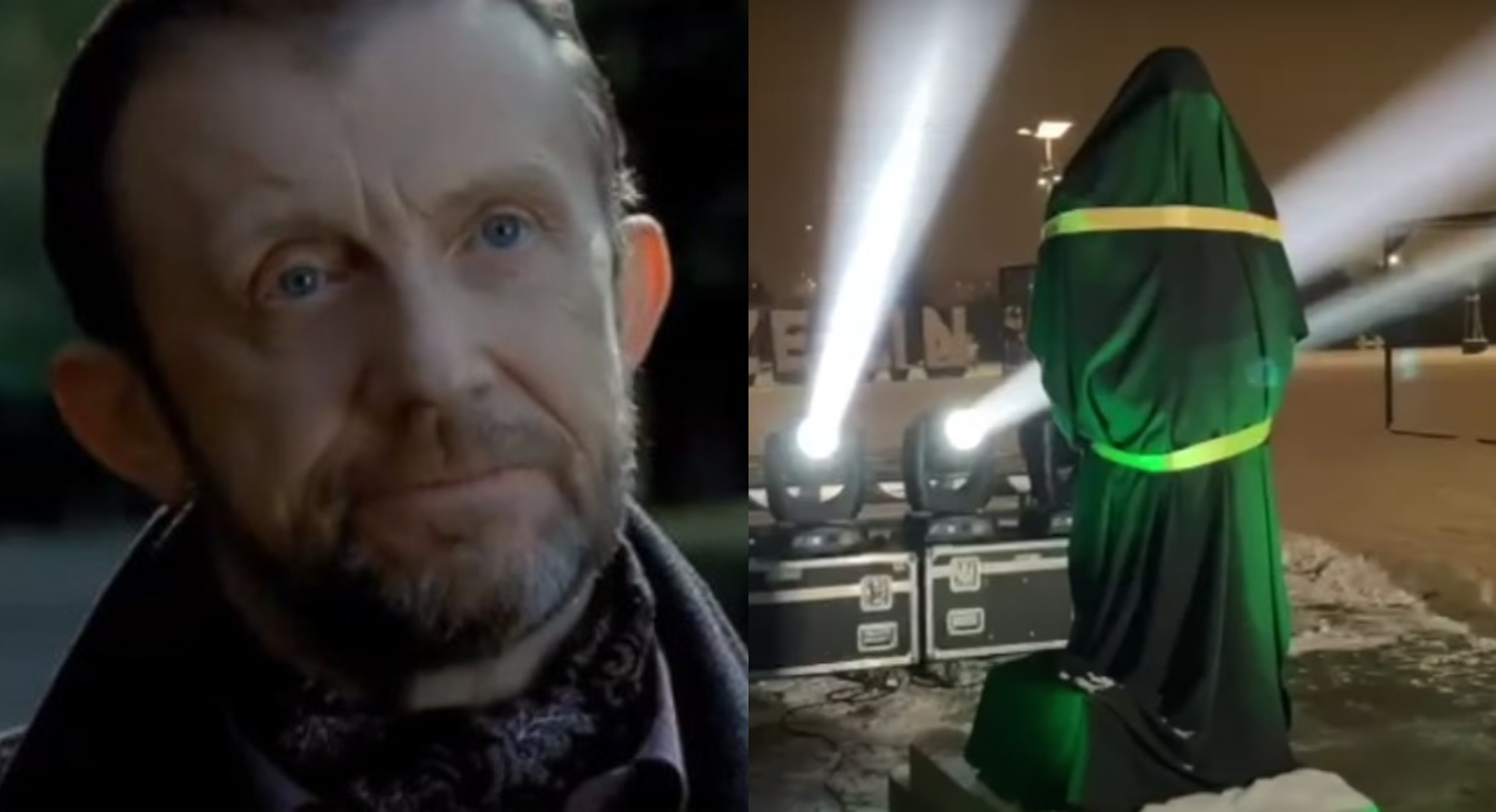Krzysztof Jarzyna ze Szczecina z filmu PORANEK KOJOTA doczekał się własnego pomnika