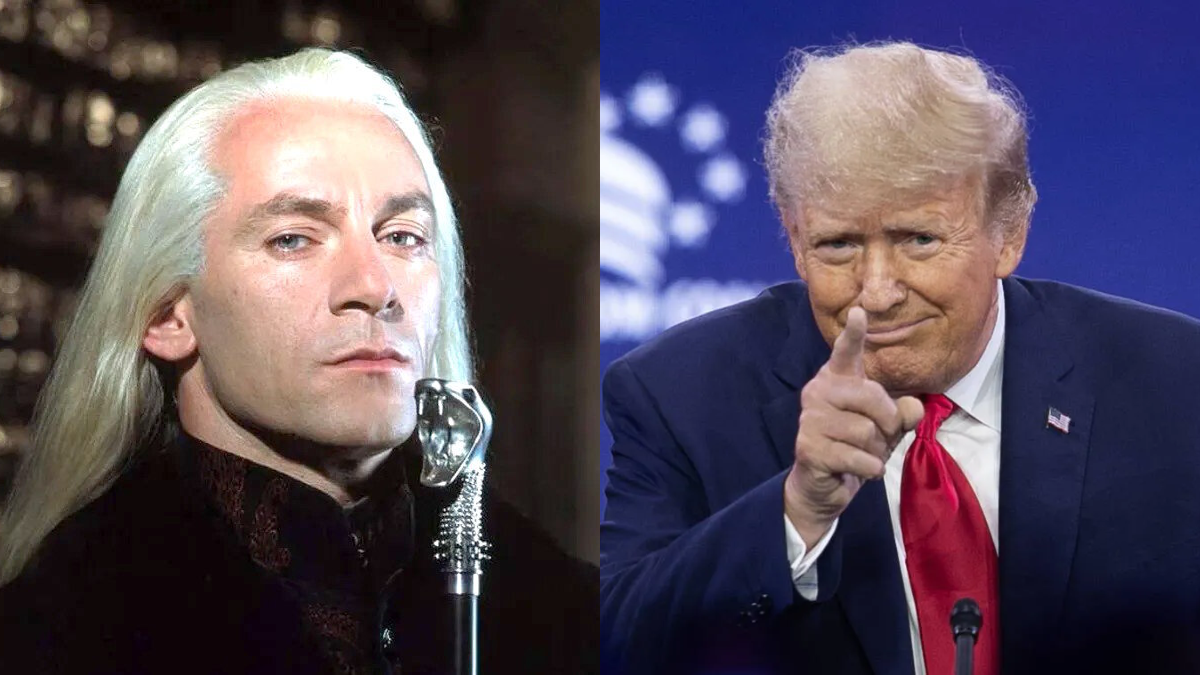 Lucjusz Malfoy niczym Donald Trump? Jason Isaacs porównał postać z serii "Harry Potter" do Prezydenta USA
