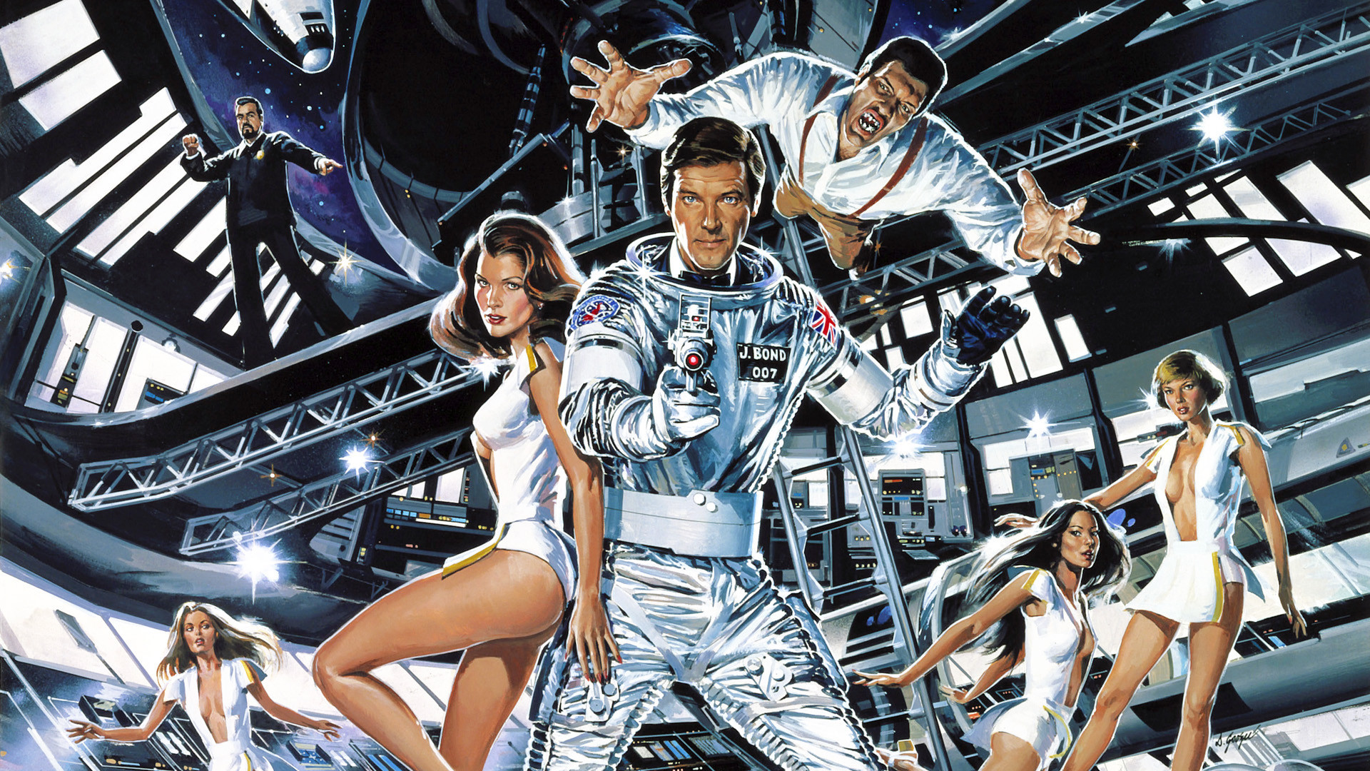 MOONRAKER. Bond z wątkiem rodem z kina science fiction
