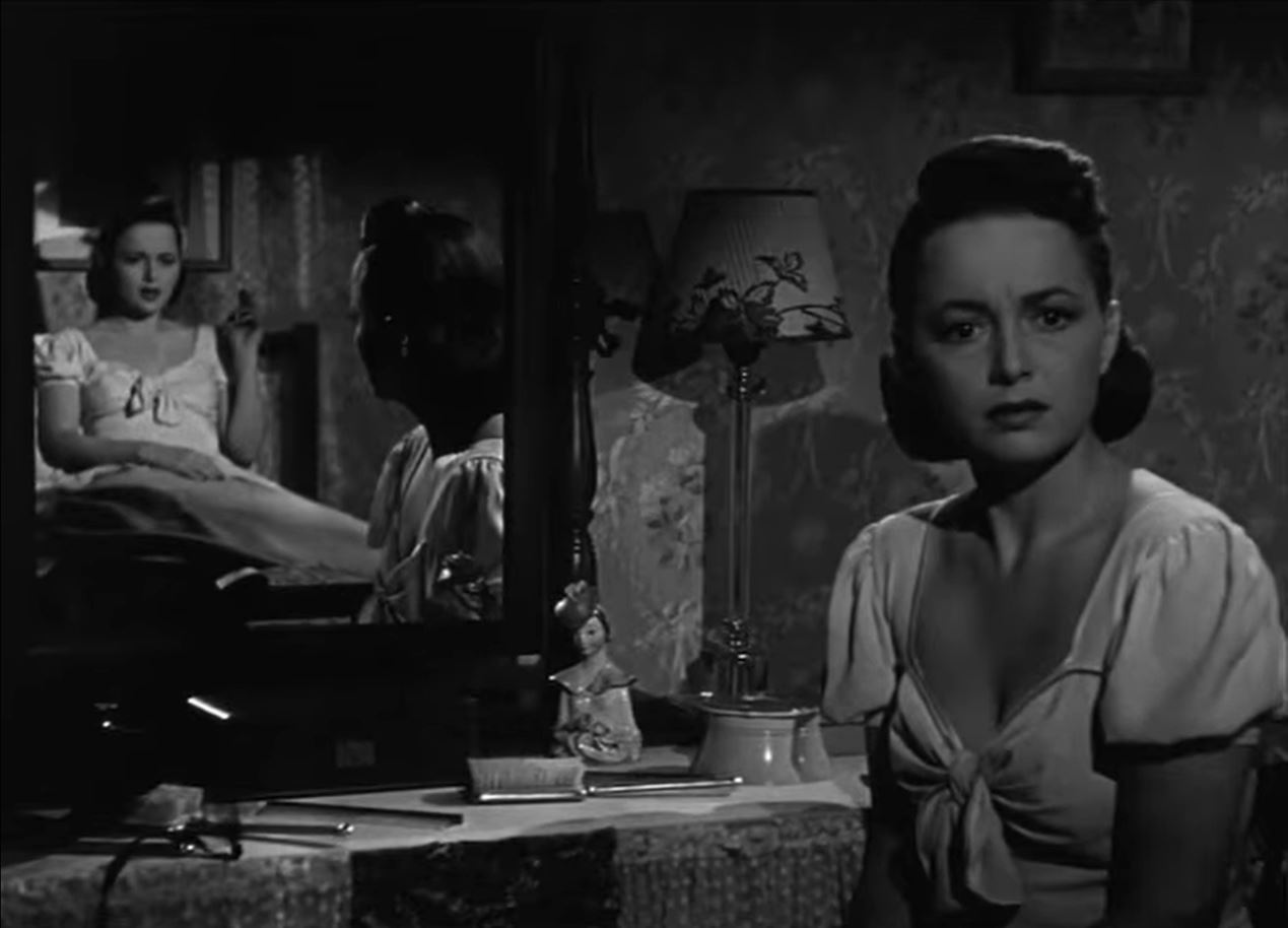 Olivia de Havilland w filmie "Mroczne zwierciadło" (1946)