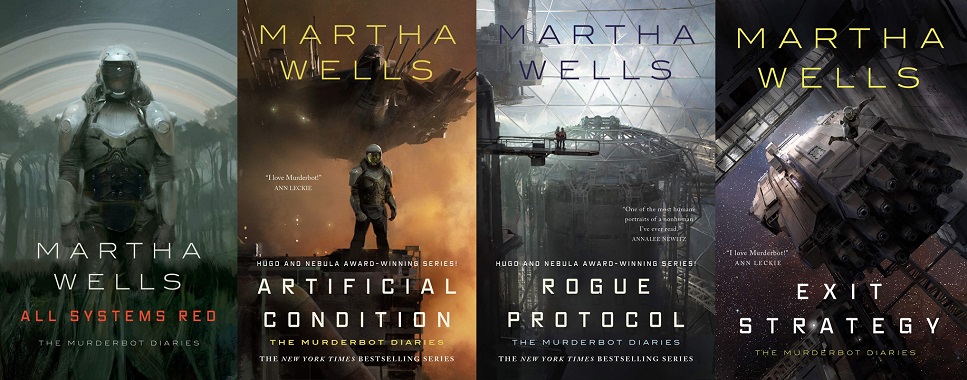 The Murderbot Diaries 1 to 4 by Martha Wells – Track of Words