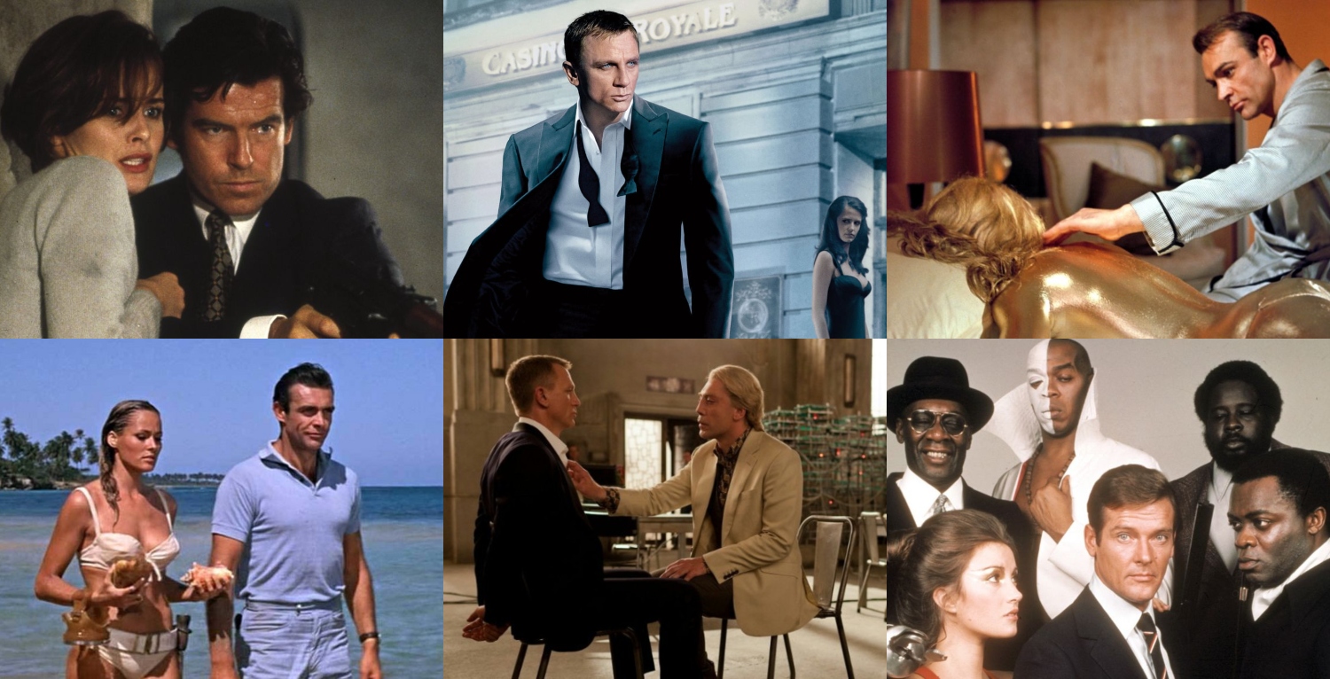 NAJLEPSZE filmy z serii JAMES BOND