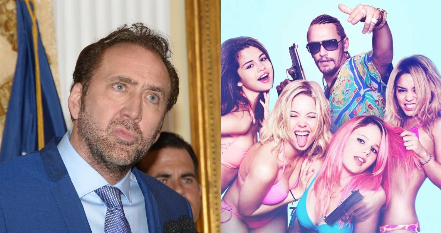 NICOLAS CAGE uważa, że JAMES FRANCO ukradł jego pomysł na postać i wykorzystał go w SPRING BREAKERS