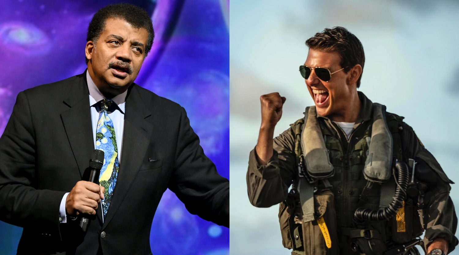 Neil deGrasse Tyson tłumaczy brak wiarygodności naukowej w nowym TOP GUNIE. "Maverick by umarł"