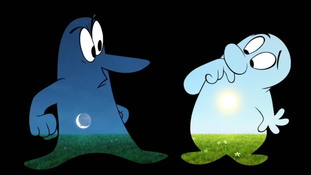 Screen z animacji Noc i Dzień.