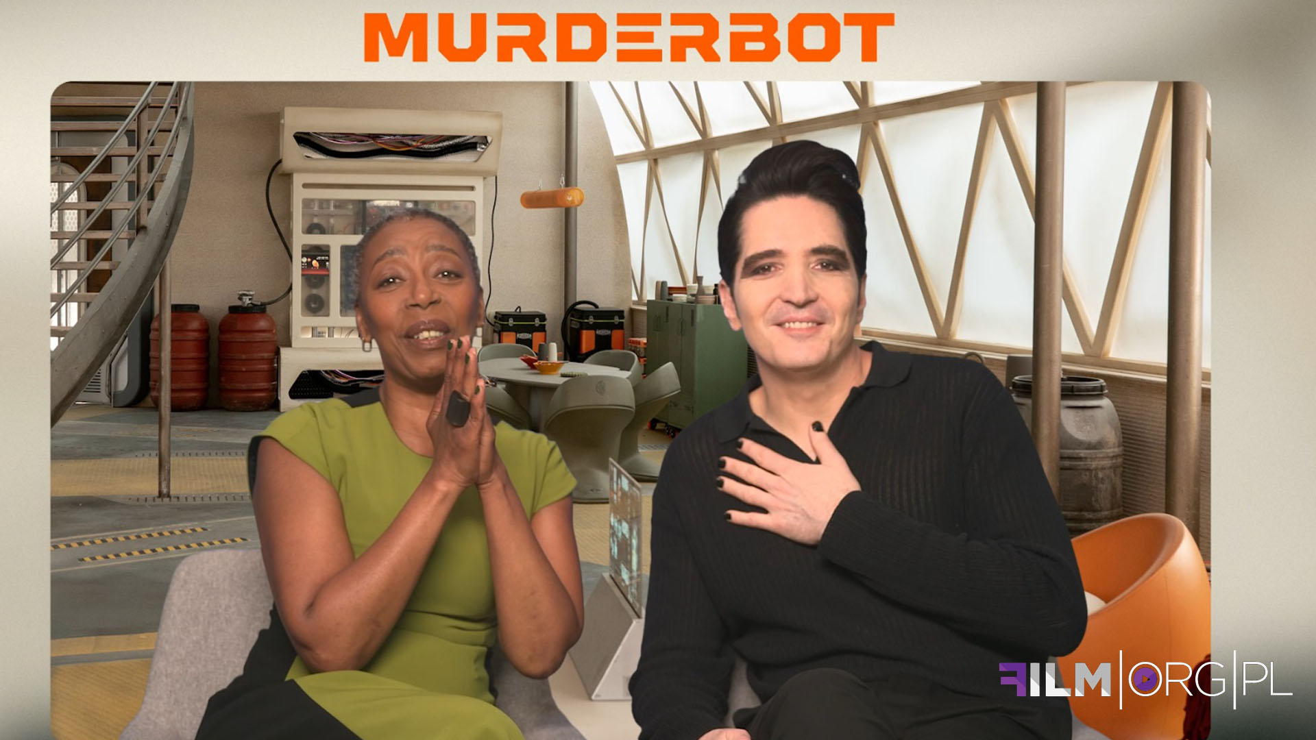 Noma Dumezweni i David Dastmalchian o serialu "Pamiętniki Mordbota" i swojej przyjaźni [wywiad wideo]