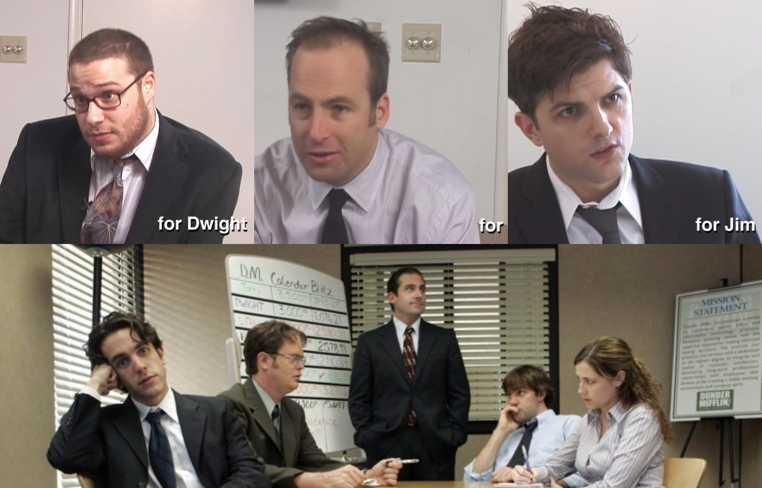 O role w "The Office" starali się m.in. Adam Scott i Seth Rogen. Zobaczcie nagrania z castingów