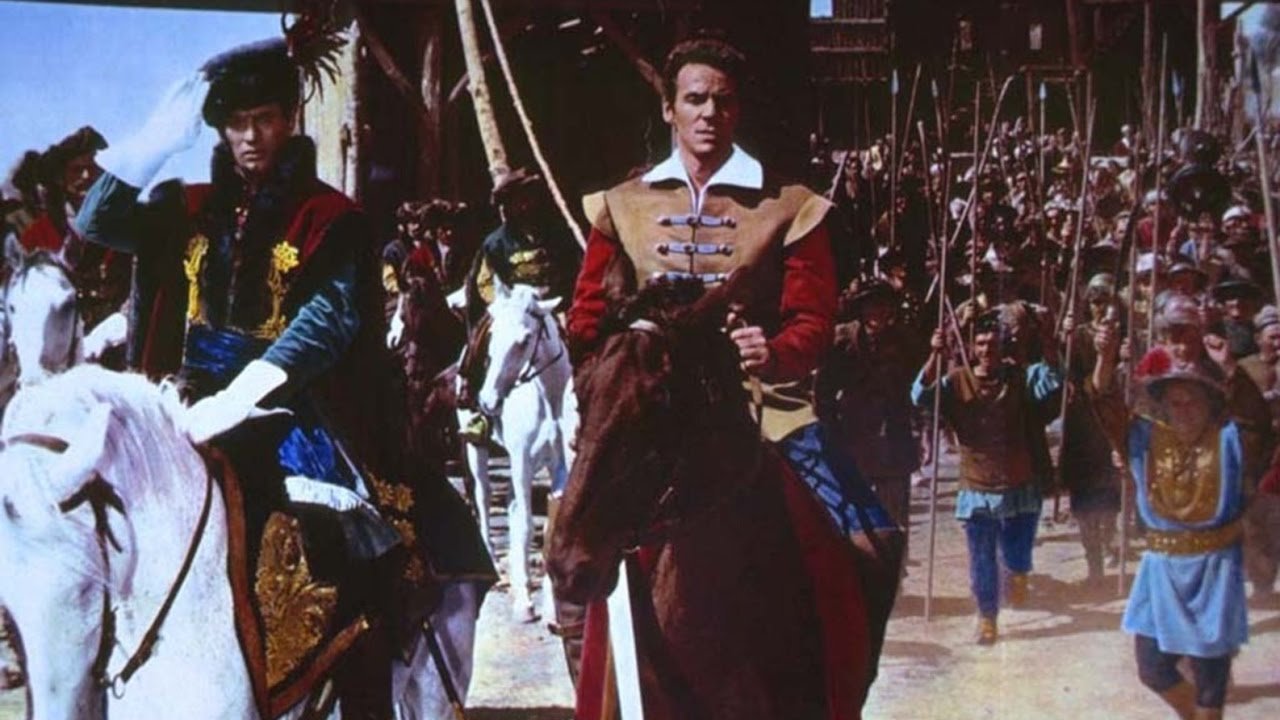 Scena z filmu "Ogniem i mieczem" (1962)