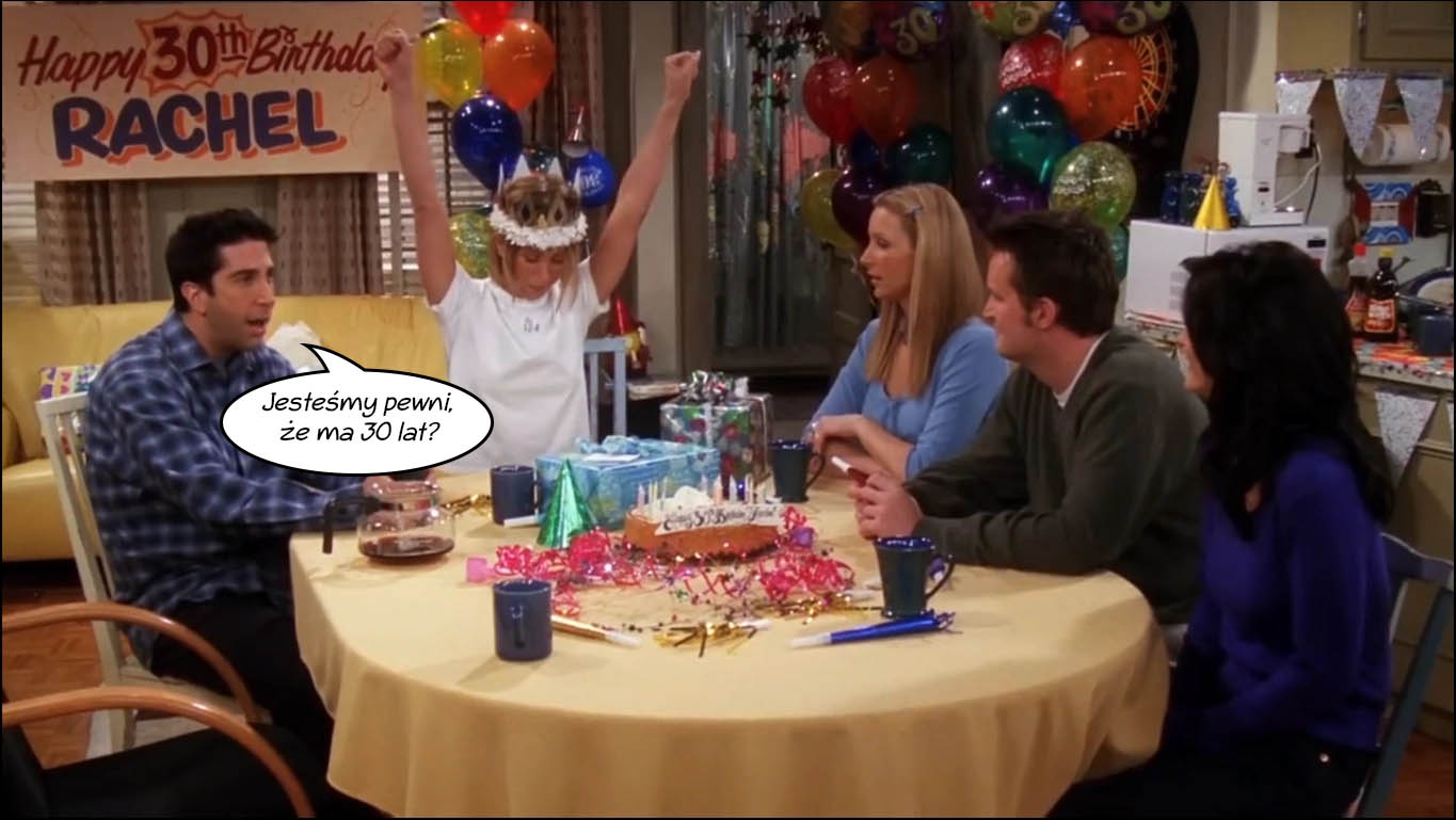 Pytania, na które NIE ODPOWIEDZIANO w serialu PRZYJACIELE