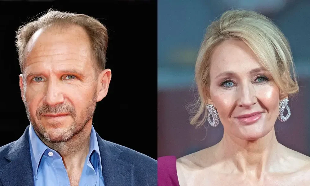 RALPH FIENNES uważa, że "przemoc słowna" wobec J.K. ROWLING jest obrzydliwa. Aktor broni pisarki