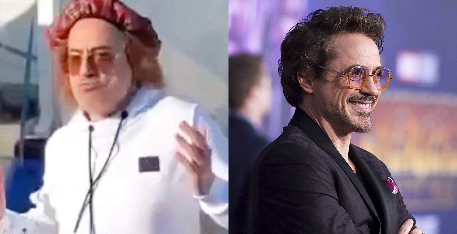 ROBERT DOWNEY JR. wita 2021 rok tańcem i skokami w błocie. Zobaczcie nagranie
