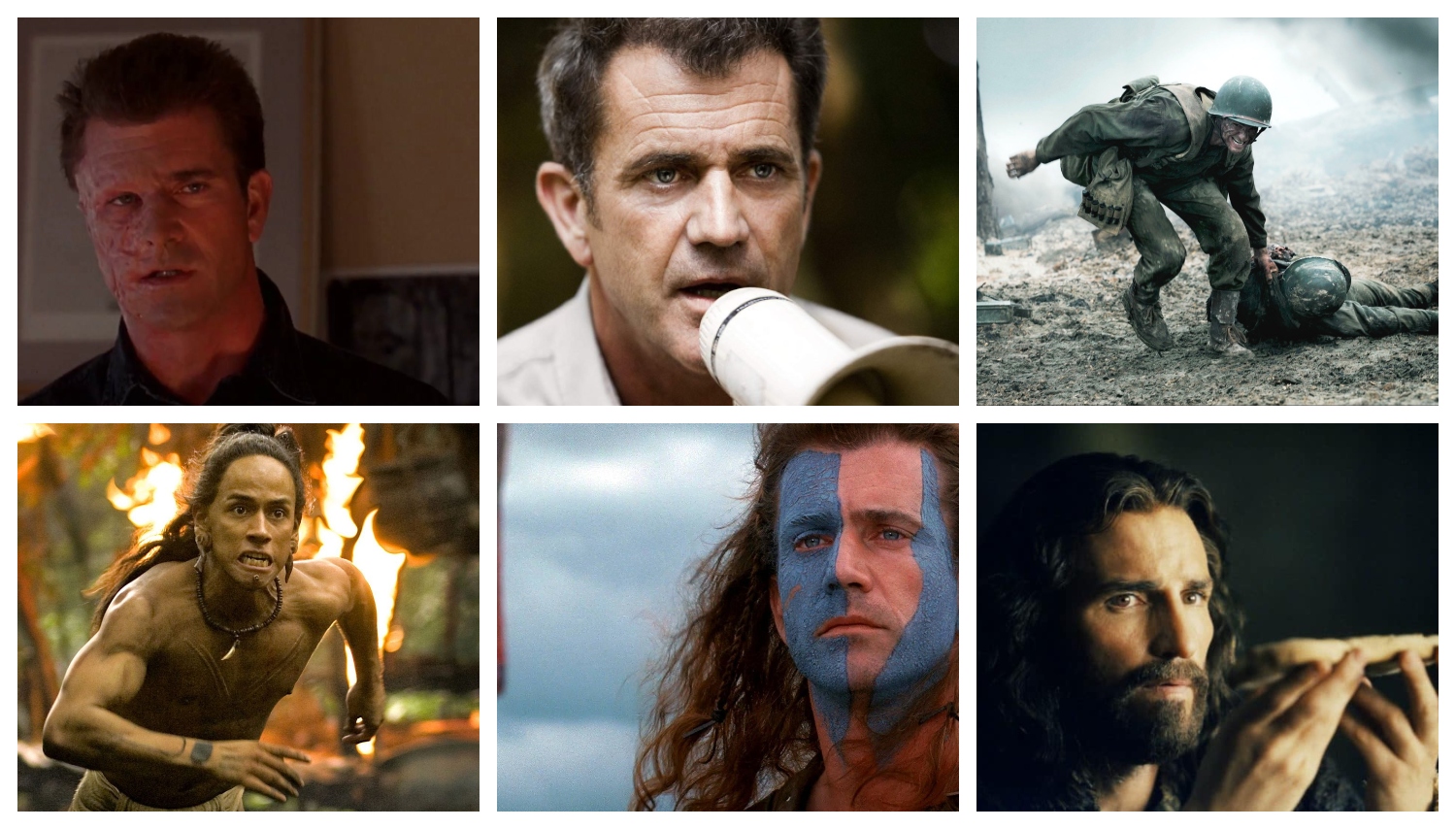 Ranking filmów w reżyserii MELA GIBSONA