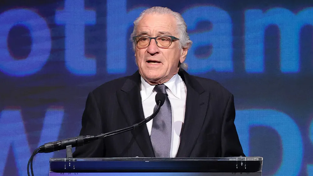 Rozdano GOTHAM AWARDS. De Niro podczas gali wytknął, że jego przemowa została ocenzurowana