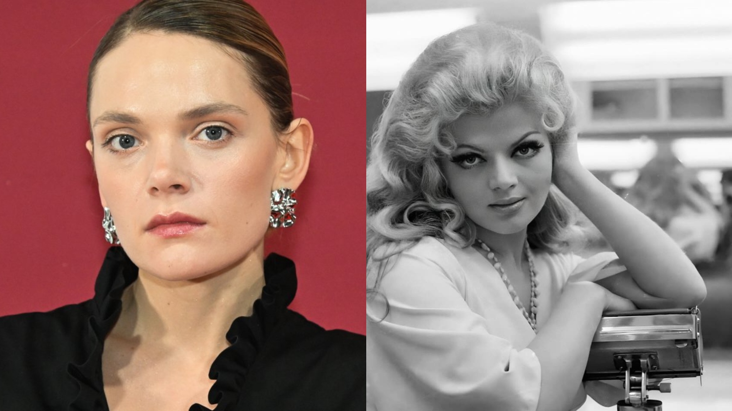 Sandra Drzymalska jako Violetta Villas. Zdjęcie z filmowej biografii artystki