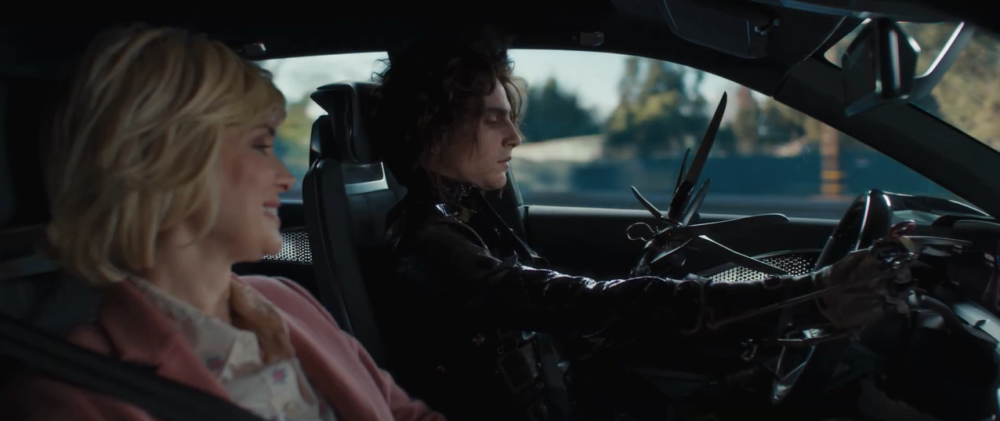 TIMOTHÉE CHALAMET jako syn EDWARDA NOŻYCORĘKIEGO w nowej reklamie