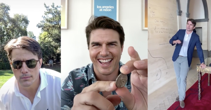TOM CRUISE na deepfake'u tak realistycznym, że aż strasznym