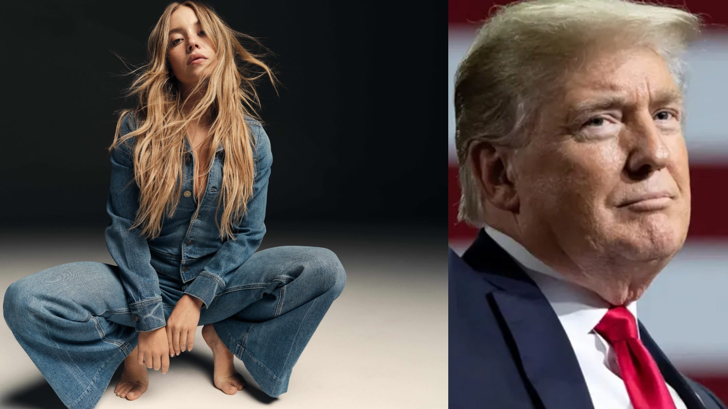 Trump zachwyca się reklamą z Sydney Sweeney. Dowiedział się o jej poglądach politycznych