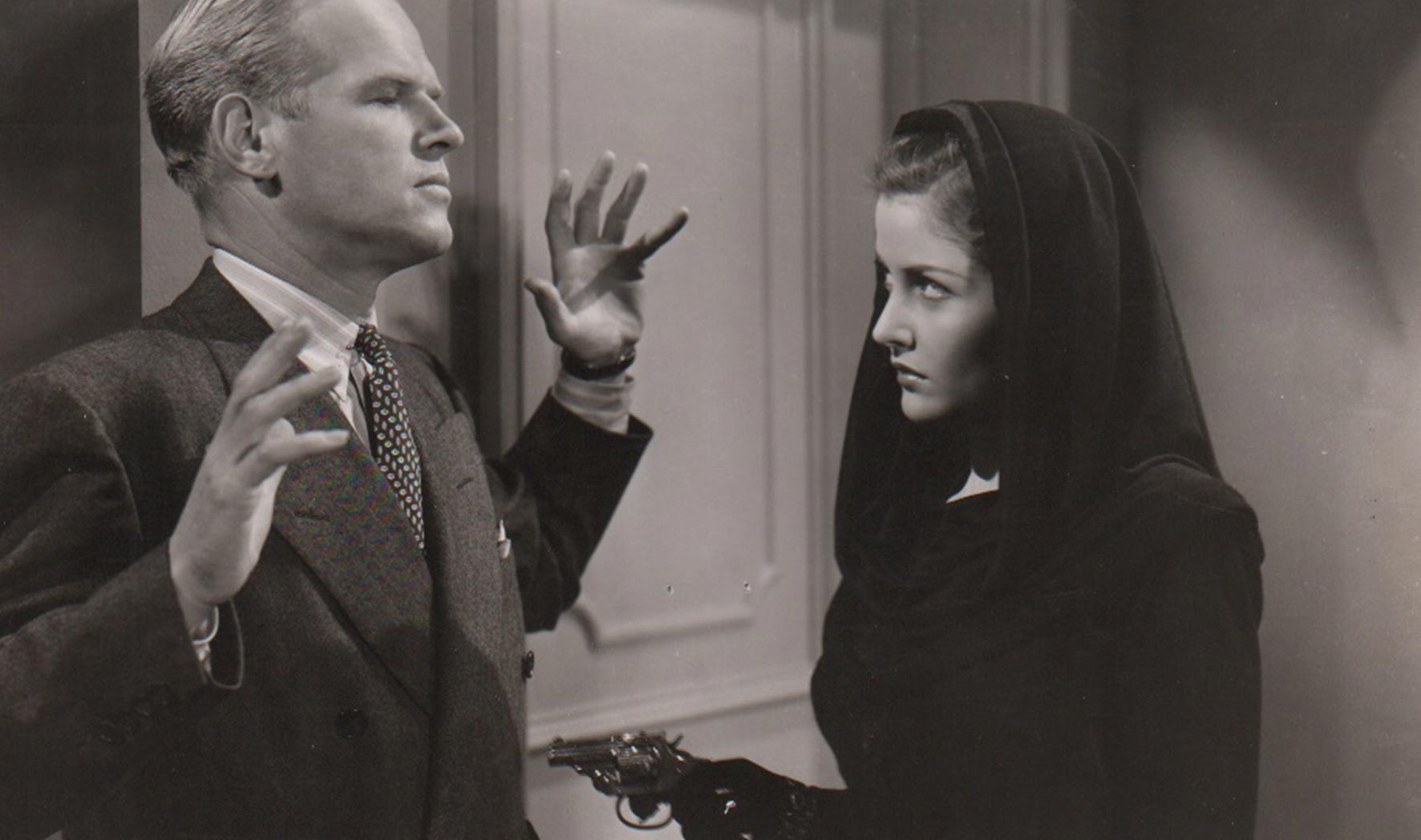 Louis Jean Heydt i Martha Vickers w filmie "Wielki sen" (1946)