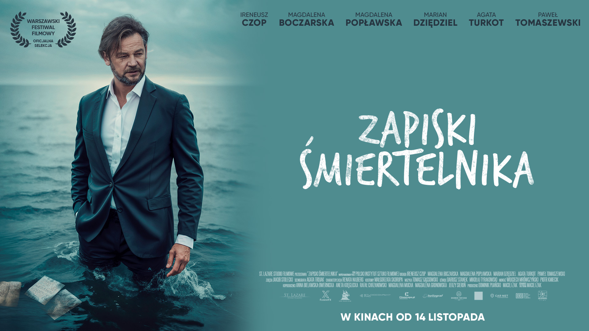 ZAPISKI ŚMIERTELNIKA: Data premiery i plakat teaserowy niebanalnego filmu