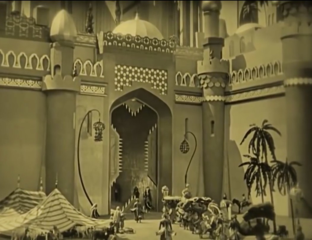 Kadr z filmu "Złodziej z Bagdadu" (1924)