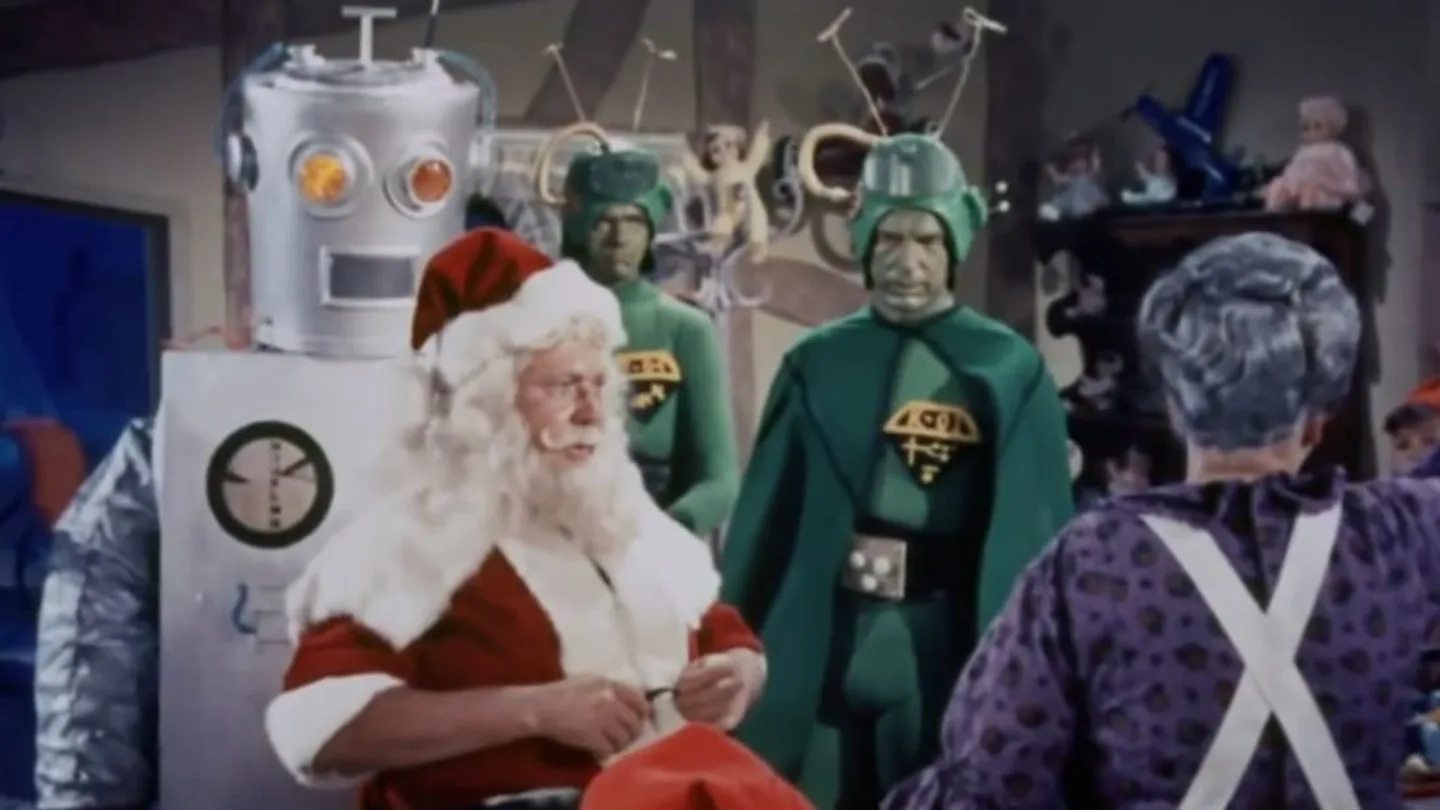 SANTA CLAUS CONQUERS THE MARTIANS: The CITIZEN KANE Of Yuletide Alien  Abduction Films