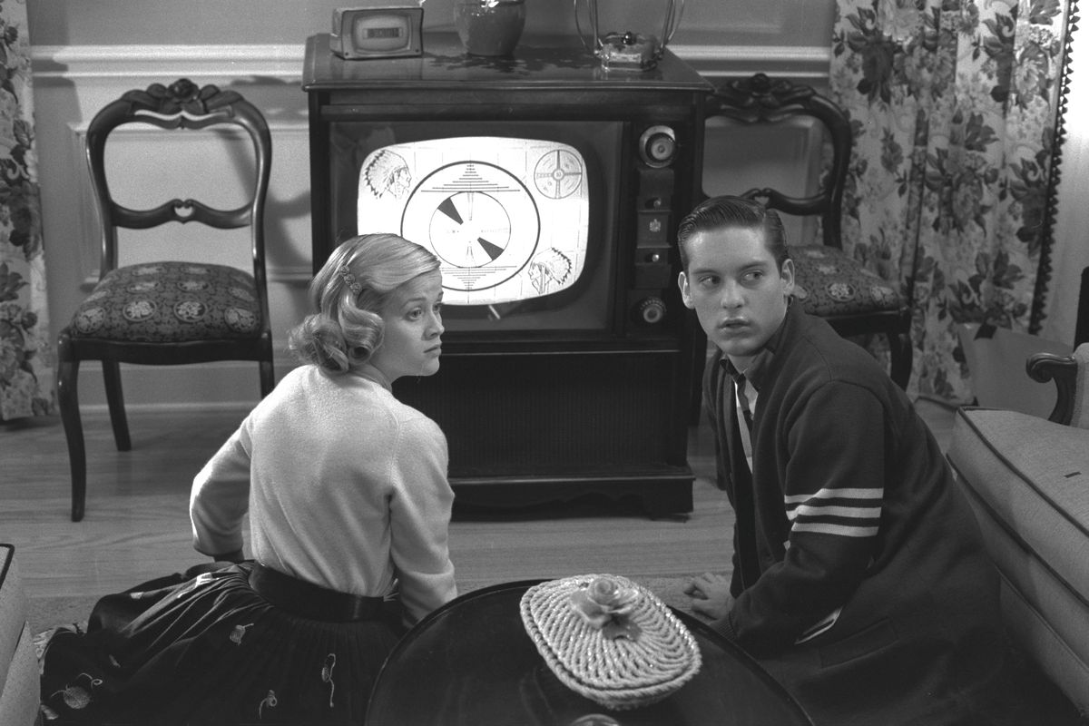 Kadr z filmu Miasteczko Pleasantville