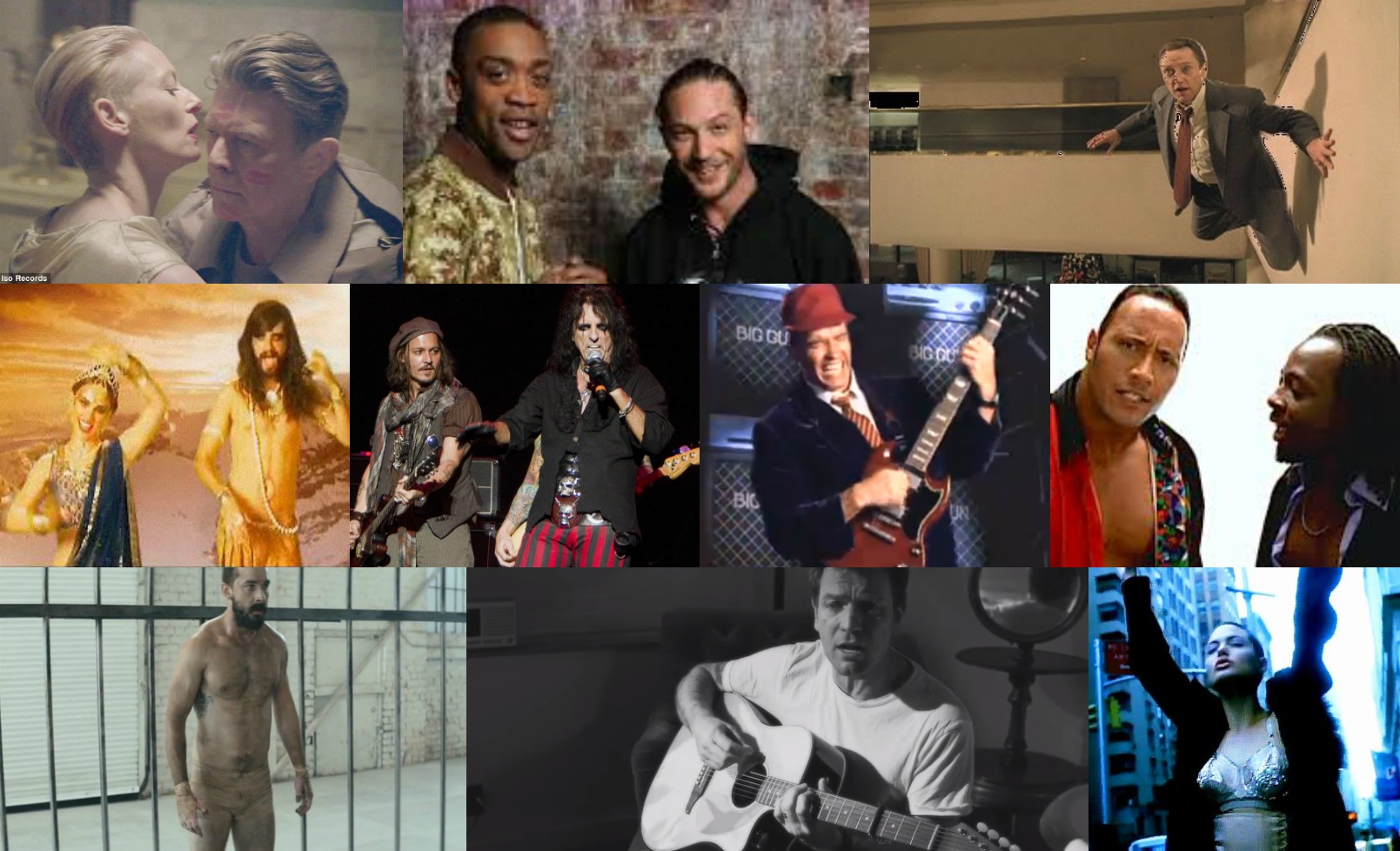 AKTORZY W TELEDYSKACH (aktualizacja 31.01.2017)