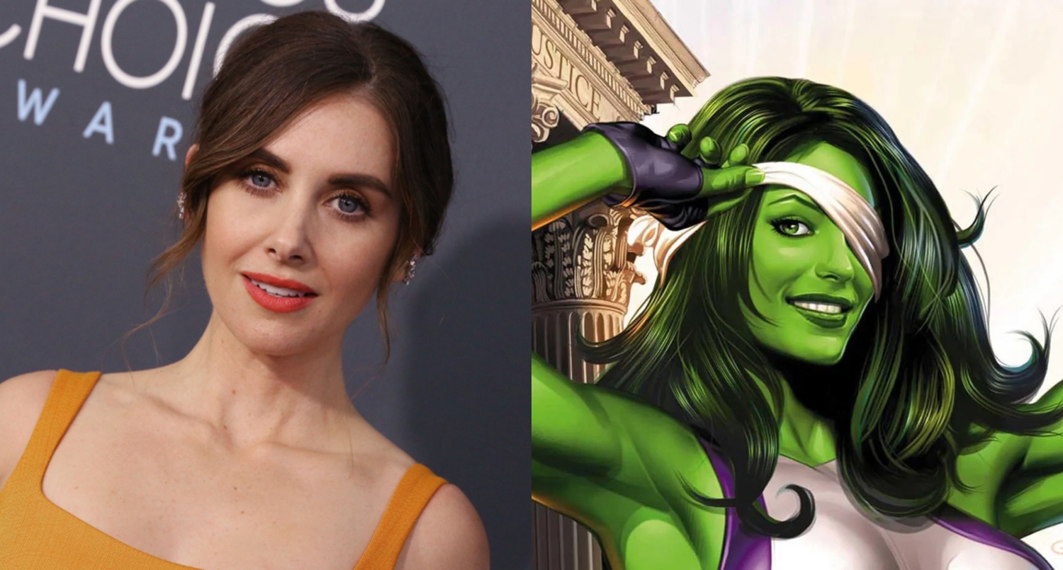 ALISON BRIE jako SHE-HULK na fanowskiej grafice. Czy to właśnie ona zagra w serialu Marvela?
