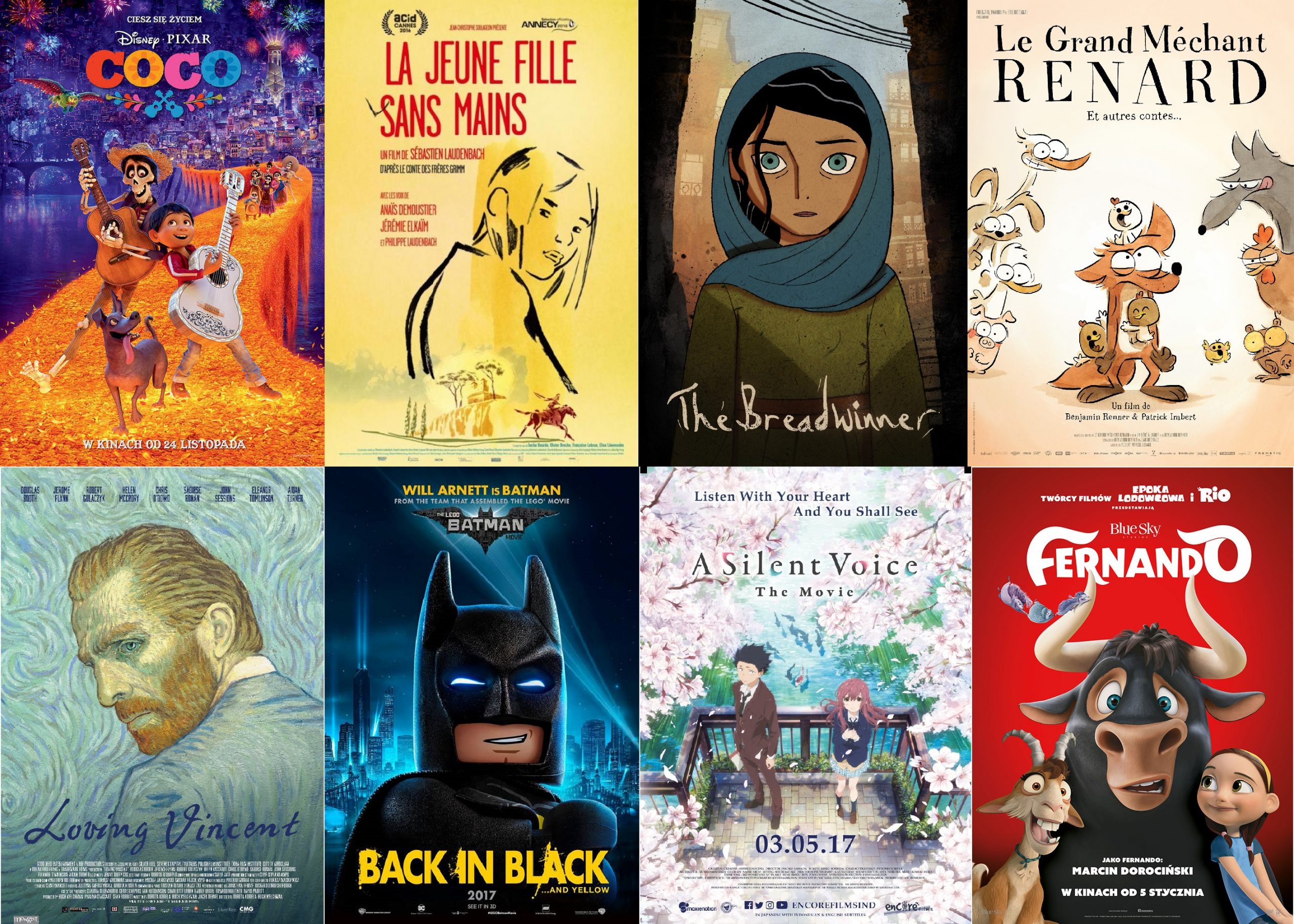 ANIMACJE PO NOMINACJE. Oscarowe szanse filmów animowanych