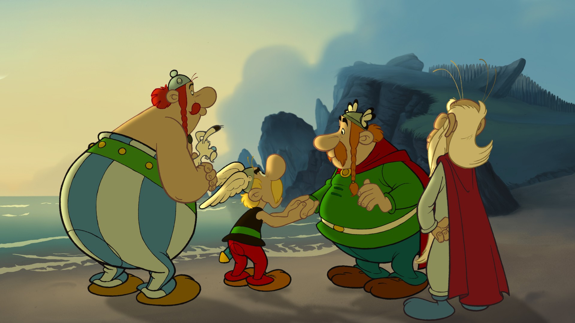 ASTERIX I WIKINGOWIE. Szkoła latania