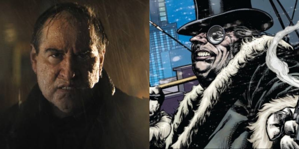 COLIN FARRELL jako komiksowy Pingwin z THE BATMAN na nowej fanowskiej grafice